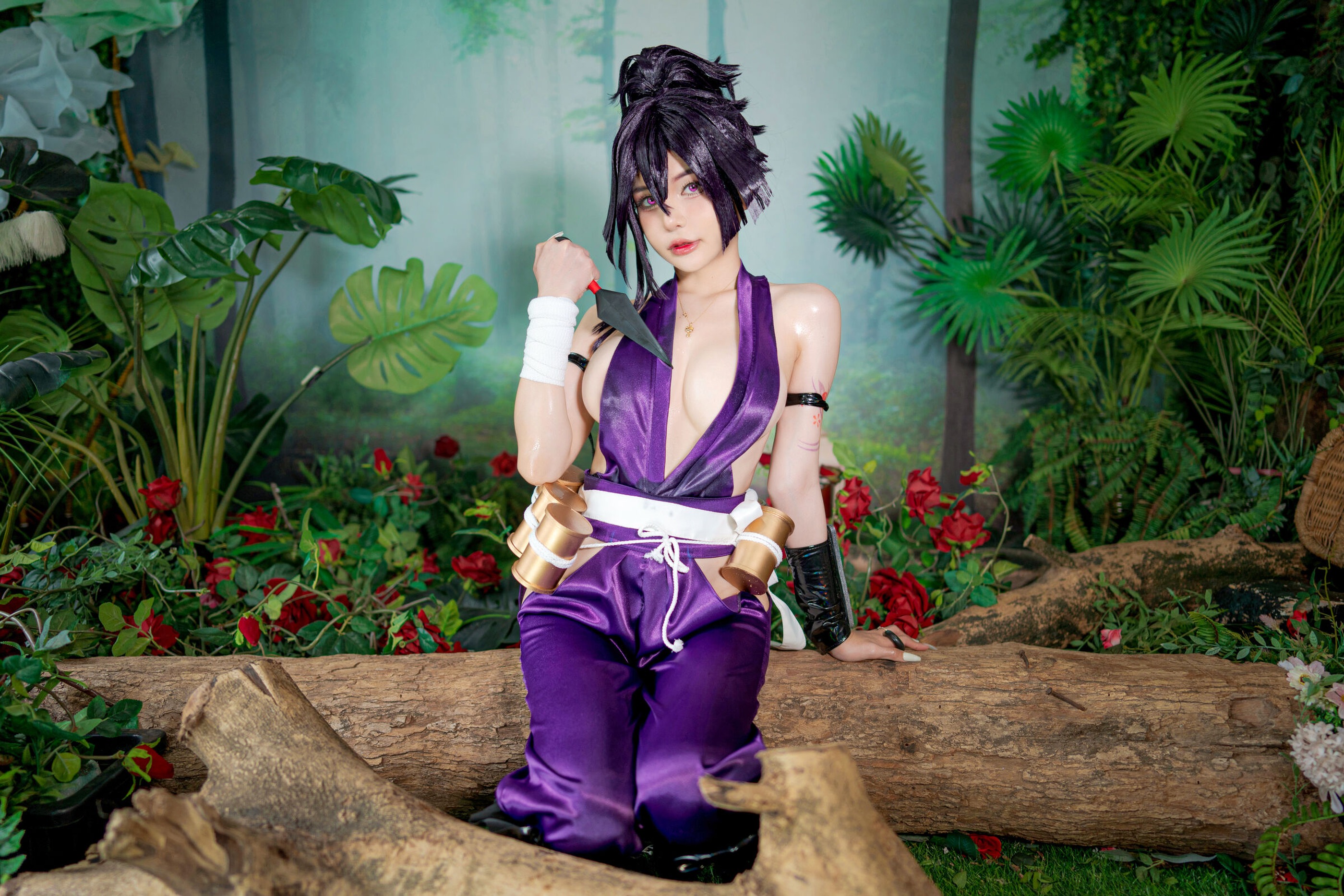 图片[1]-Joyce Lin2x – NO.030 Yuzuriha[50P]-XikXak